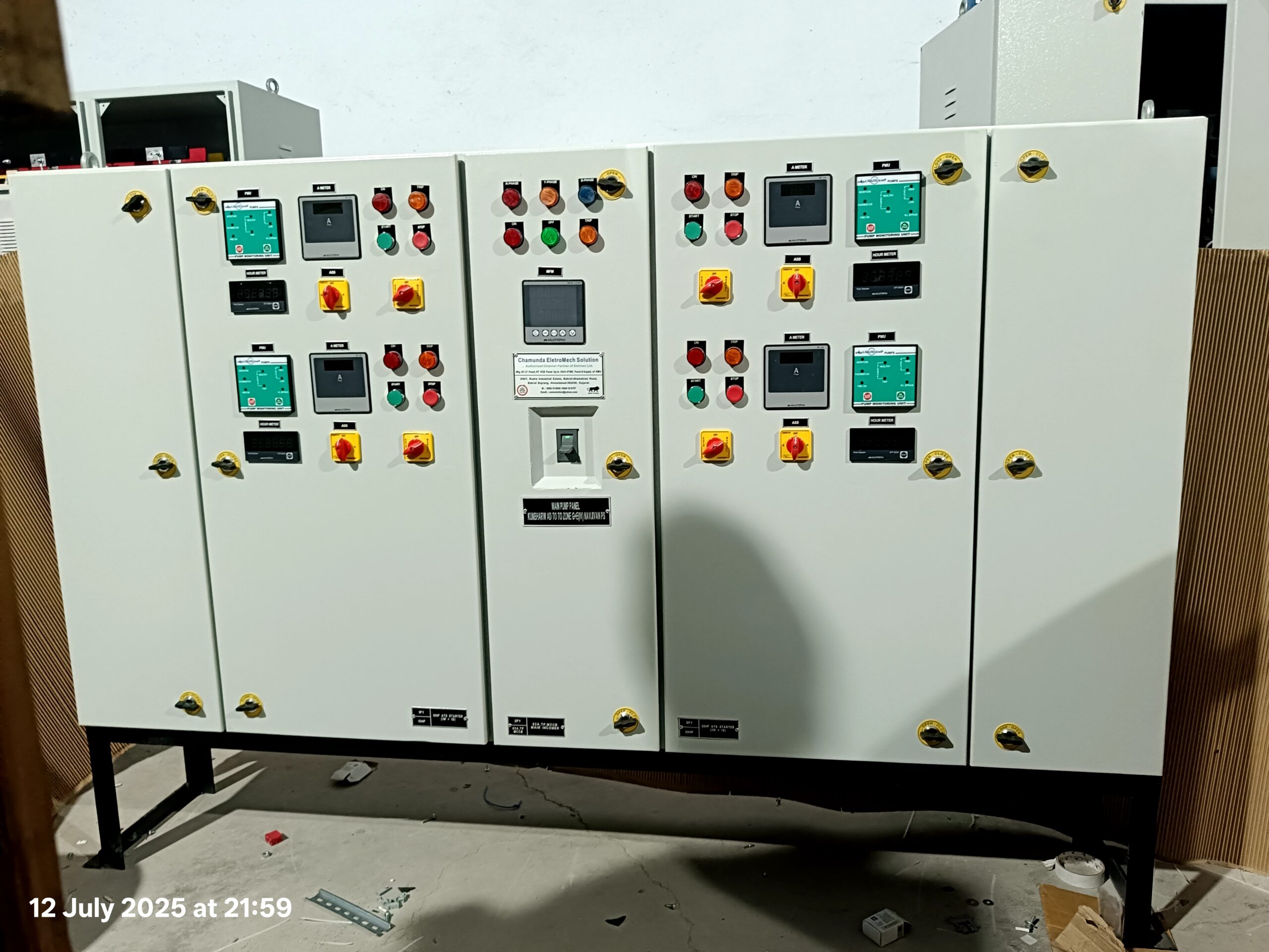 55KW ATS CONTROL PANEL – Chamunda Eletromech Solution